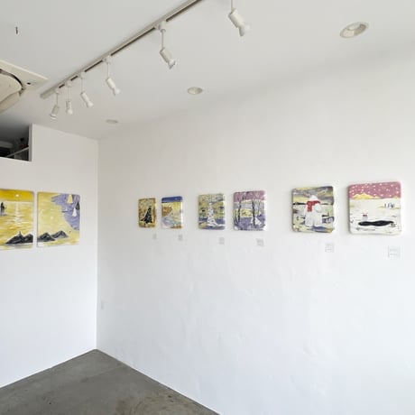 「きいろのはなびと」／林ゆいか個展「岸辺のまれびとたち」
