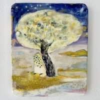 「黄色の花の木」／林ゆいか個展「岸辺のまれびとたち」