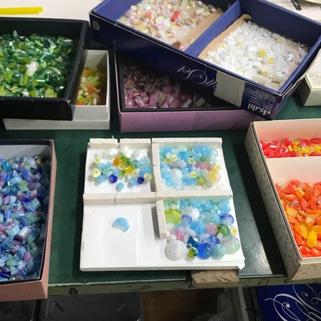 watercolor glass／yuko_S03／渡辺ゆう子