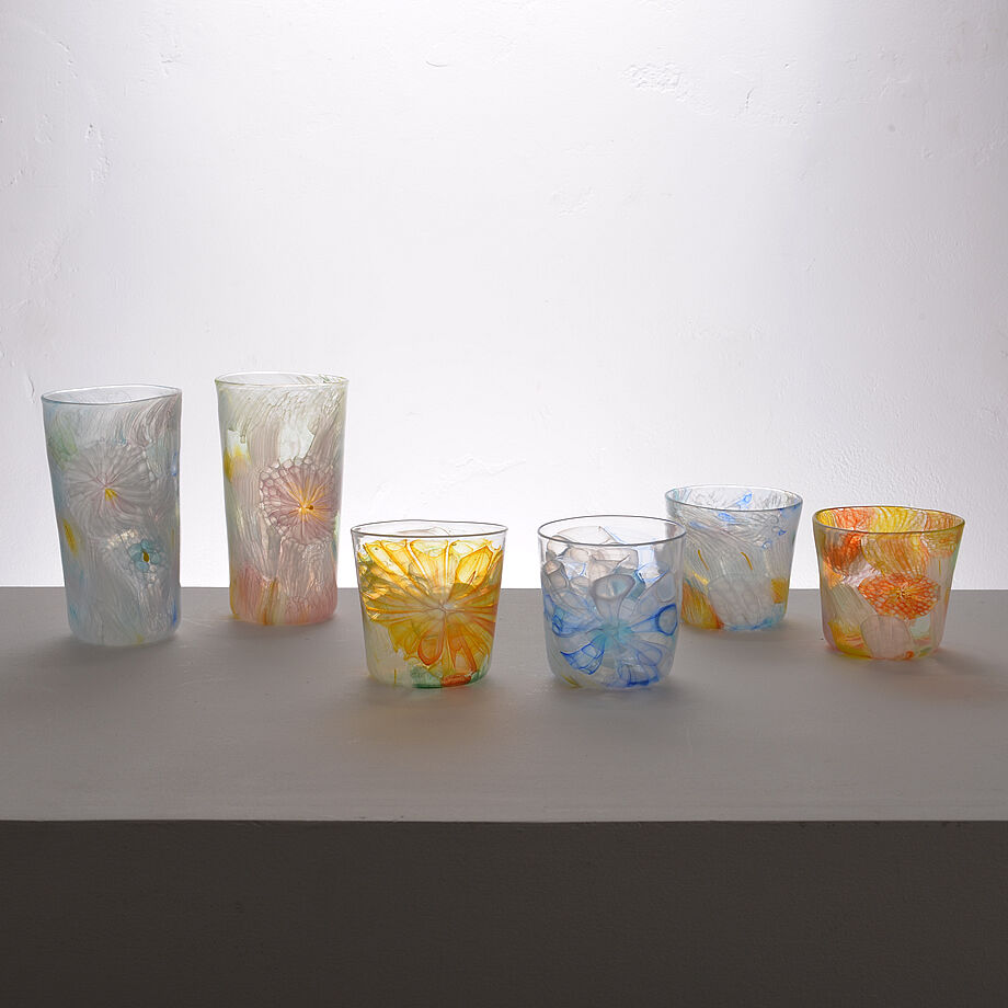 watercolor glass／yuko_S03／渡辺ゆう子 | ギャラリー蚕室 WebStore
