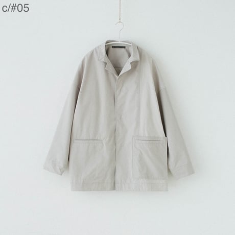 Mixed Fabric Asymmetry Jacket