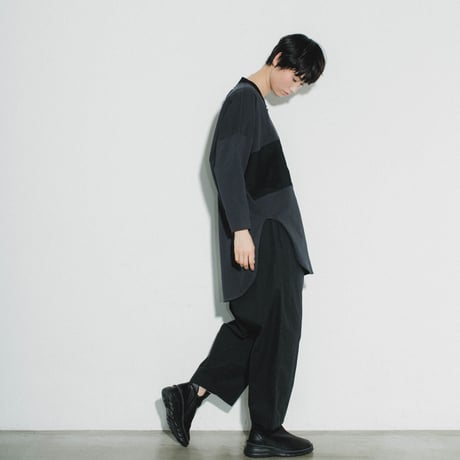 High-dense jersey Round Tee
