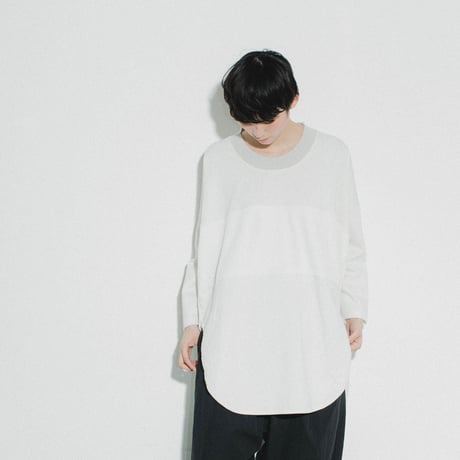High-dense jersey Round Tee