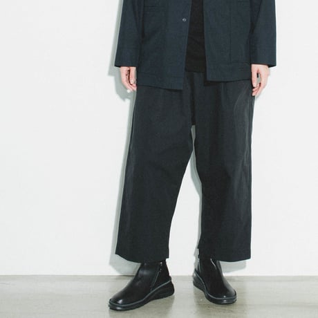 Front tuck Wide Trousers