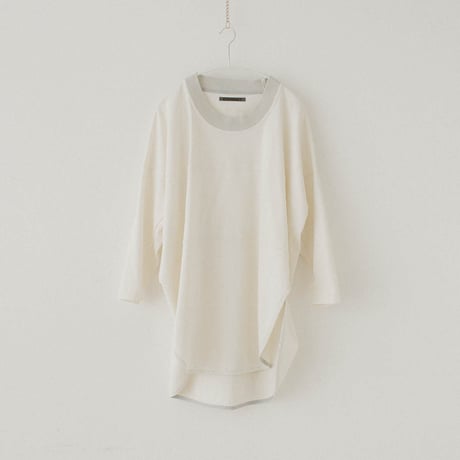 High-dense jersey Round Tee