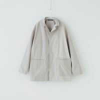 Mixed Fabric Asymmetry Jacket