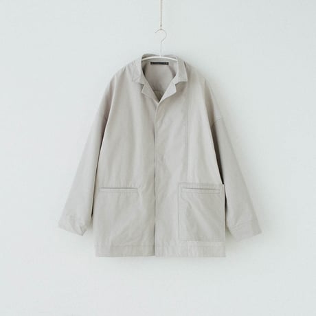 Mixed Fabric Asymmetry Jacket