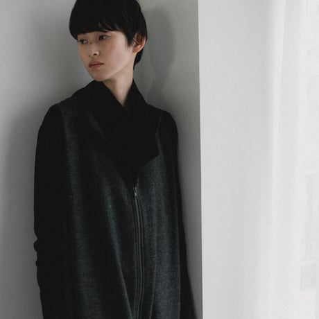 Wool Mix Etamin Sarrouel Jumpsuit