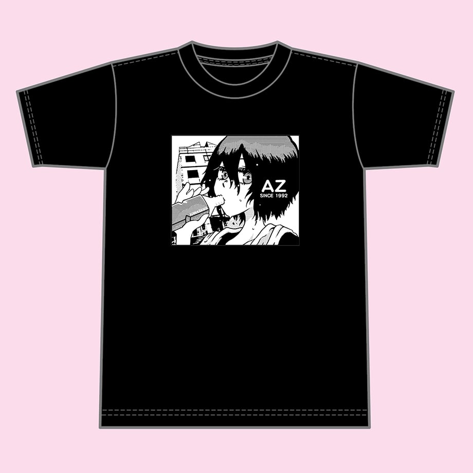 【即落OK】ヒトリエ シノダ イラスト 金沢AZ Tシャツ Lサイズ 白黒セット fit=scale-down,w=1200