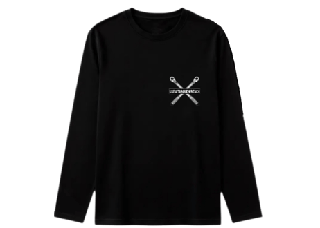 トルクレンチ使えロングTシャツ