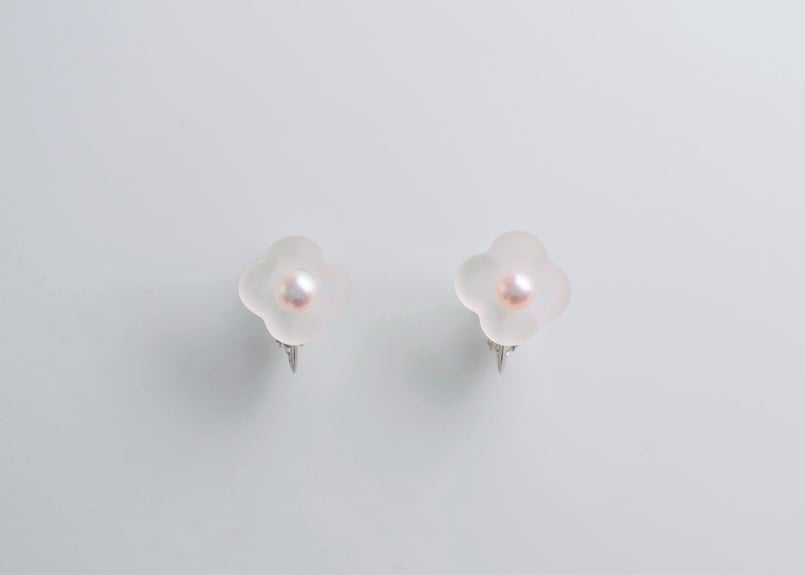 HANA Earring【S : Frost】 | YASHIMA