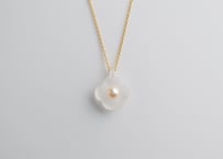HANA Pendant necklace【Frost / Gold】