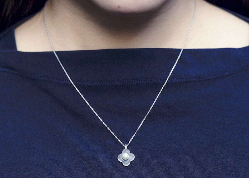 【値下げ】HARIO ネックレス HANA フロスト HANA Pendant necklace【Frost / Gold】 | YASHIMA