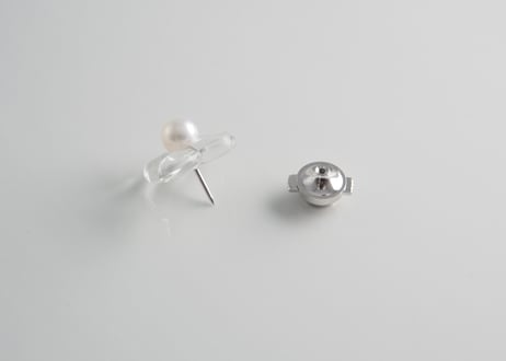 HANA Pin brooch【Clear】