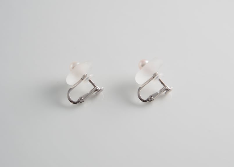 HANA Earring【S : Frost】 | YASHIMA