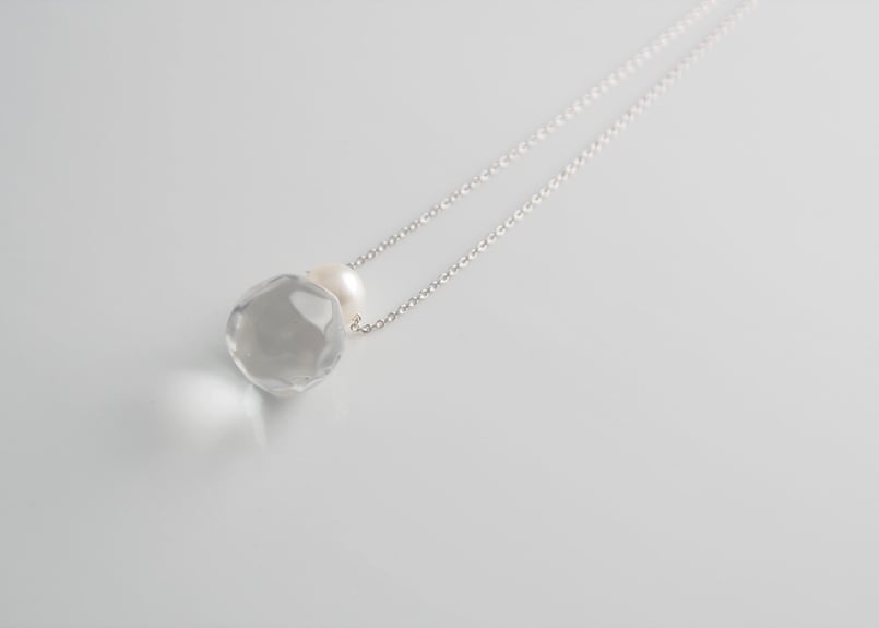 ヤシマ真珠・HARIO　ネックレス minamo S Minamo Pendant necklace【S】 | YASHIMA