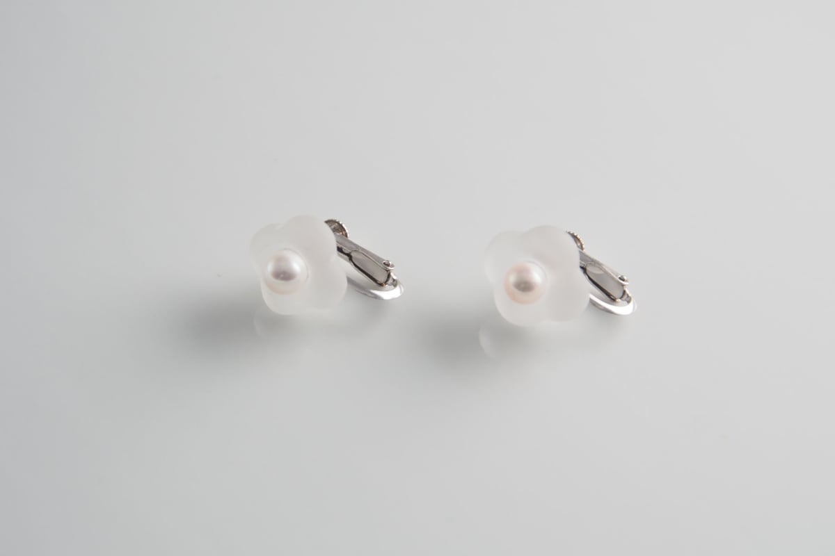 HANA Earring【S : Frost】 | YASHIMA