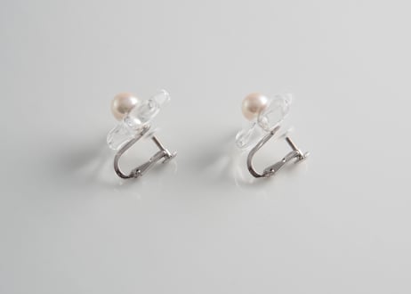 HANA Earring【L : Clear】