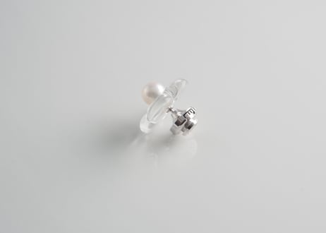HANA Pin brooch【Clear】