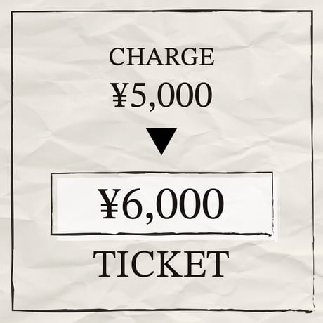 [GRIMM CAFE' お食事券] 6,000円分