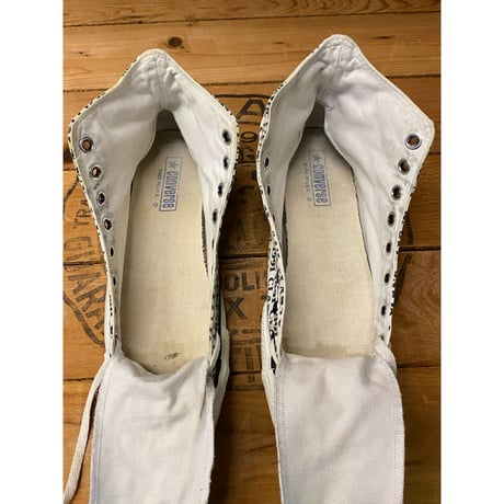 1980s~1990s "CONVERSE GRADUATE CLASS OF 1991" Hi-Cut Sneaker Made In USA   Size:8 1/2