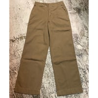 ②1940s U.S.M.C DoubleStitch Khaki Chino Trouser   Size:29x30