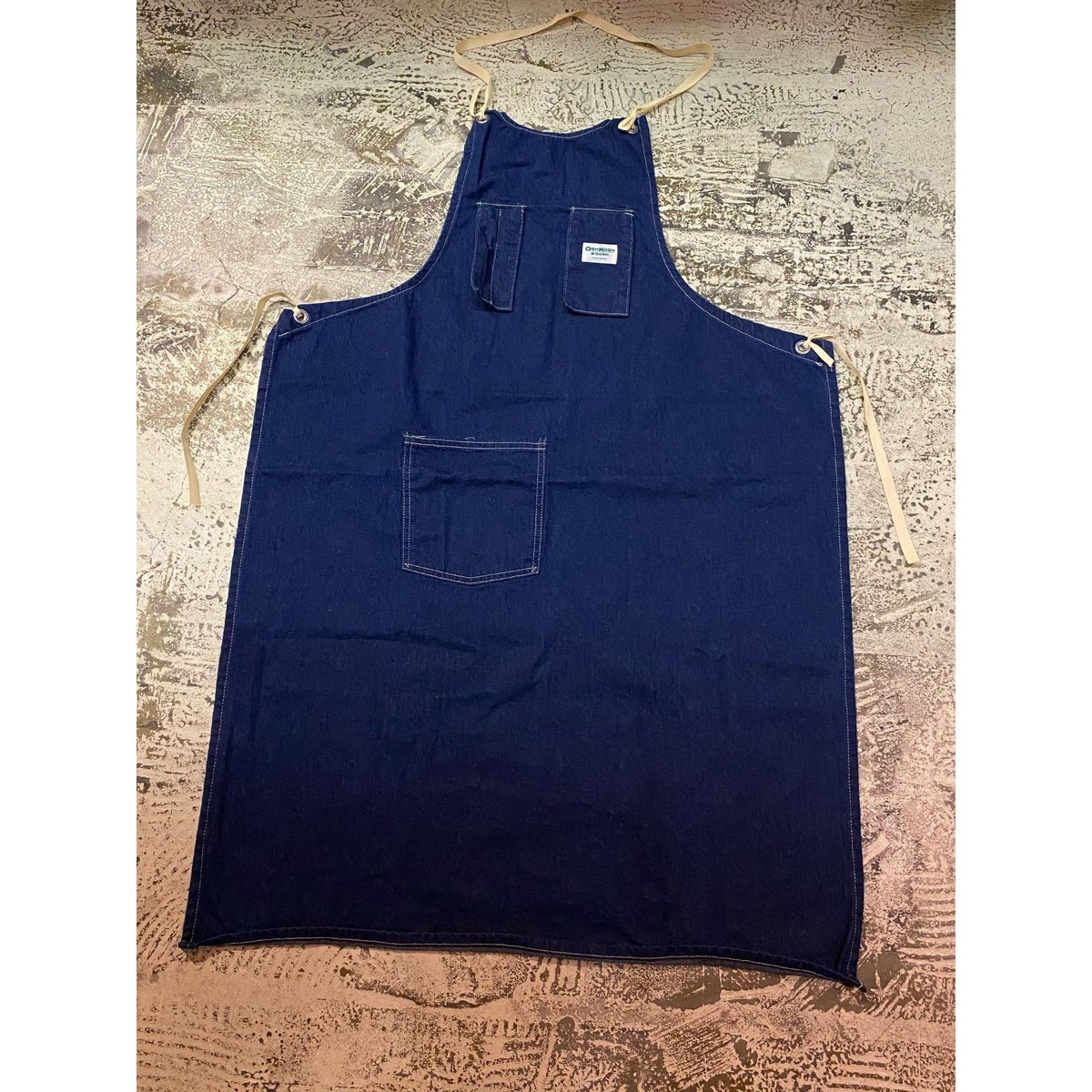OSHKOSH Denim Work Apron Size:S | magnets osaka