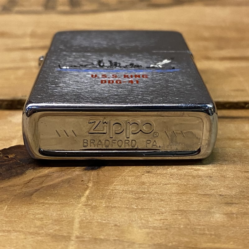 1984 “ZIPPO” USS Cigarette Lighter W/Case Box |...