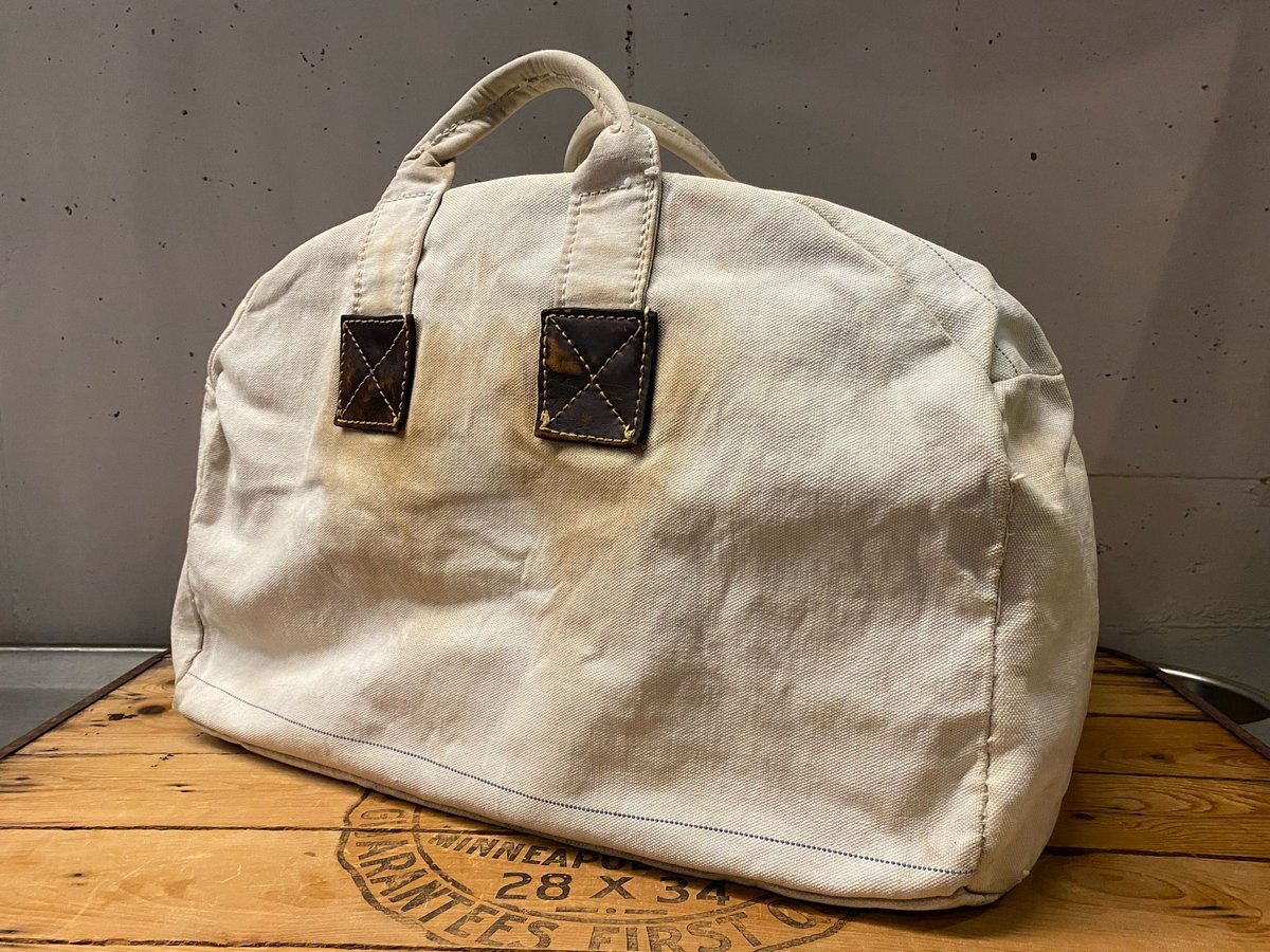 1940s U.S.Navy Canvas LaceUp Closure Bag | magn