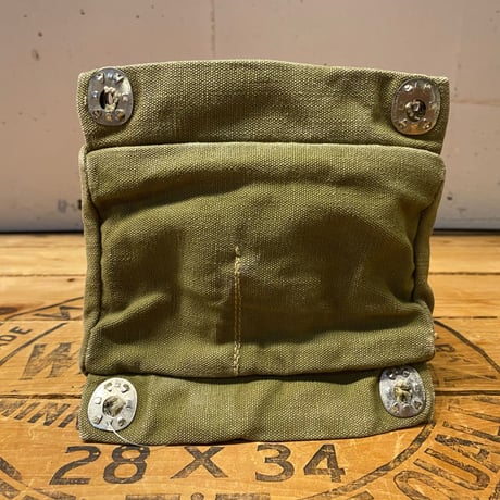 ③1940s U.S.Army Medical Department Canvas Pouch