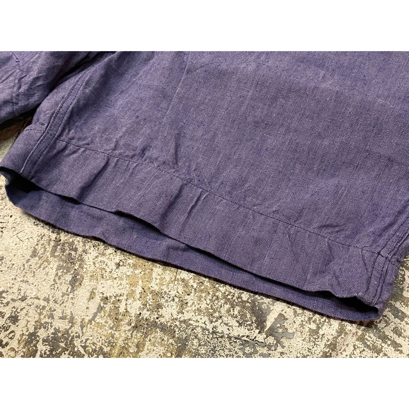 フランス海軍「FRENCH NAVY LINEN SHORTS」ハーフパンツ フランス海軍「FRENCH NAVY LINEN SHORTS」ハーフパンツ