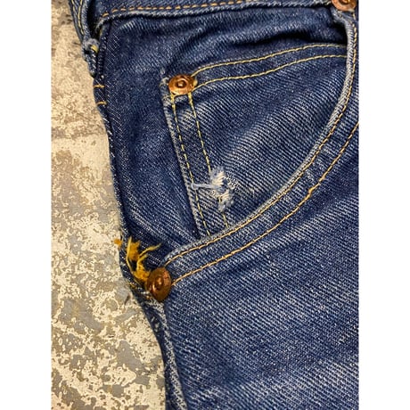 1960s "Lee101Z Side Black Label" Vintage Denim Pants   Size:31x32