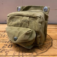 ③1940s U.S.Army Medical Department Canvas Pouch