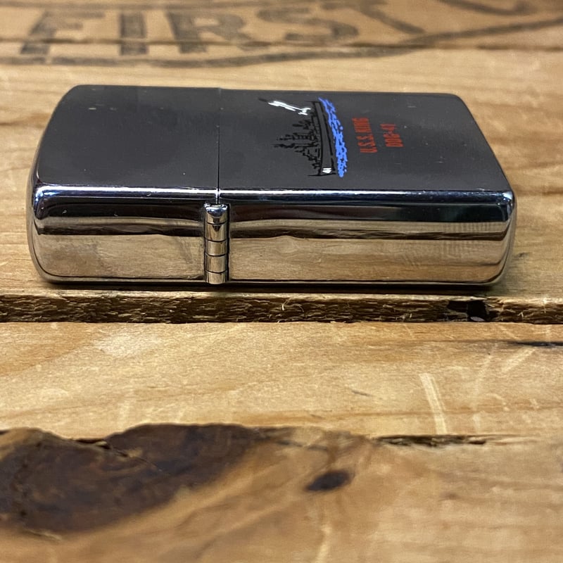 1984 “ZIPPO” USS Cigarette Lighter W/Case Box |