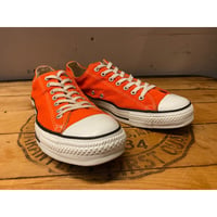 1990s CONVERSE ALL STAR Low-Cut Sneaker "Orange" Made In USA Size:11 1/2