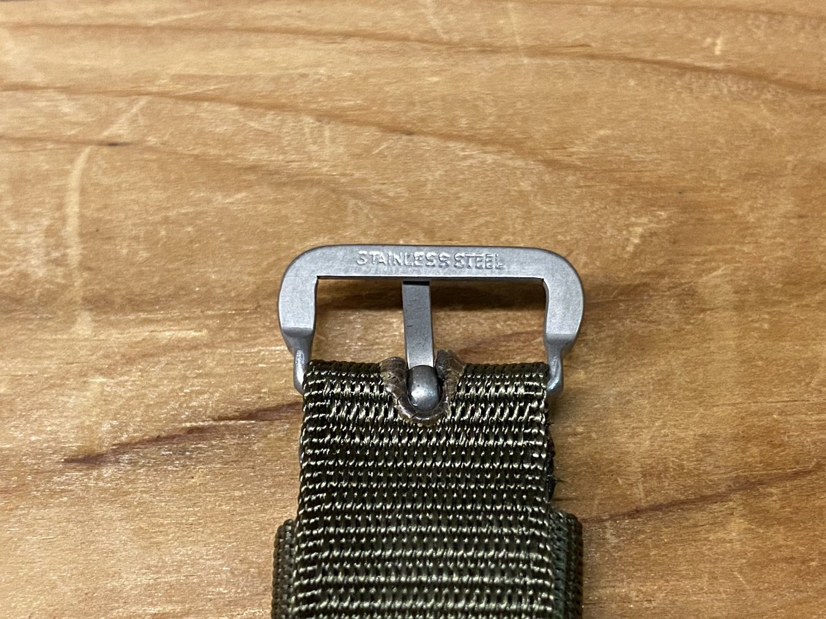 NOS 1960s NATO Military Vintage Watch Belt 16mm