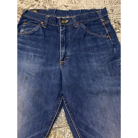 1960s "Lee101Z Side Black Label" Vintage Denim Pants   Size:31x32