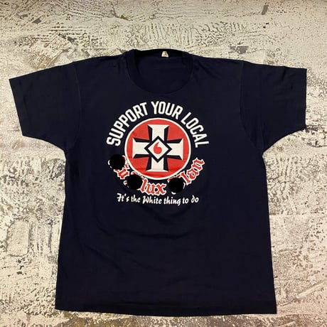 1980s SCREEN STARS S/S "○KK”Print T-Shirt   Size:L
