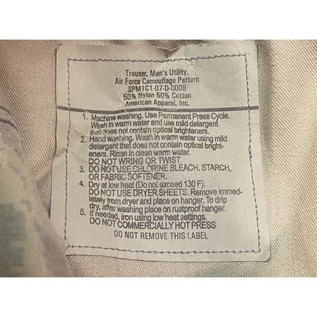 ①U.S.A.F ABU Rebuild Cargo Shorts   Size:30