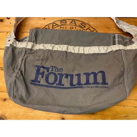 ①"The Forum" Cotton Newspaper Bag