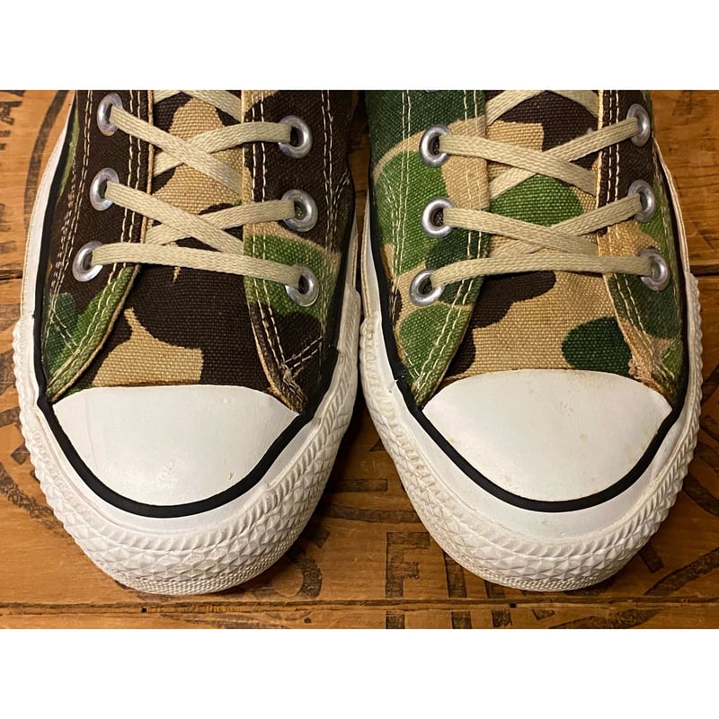 【貴重】オールスター83カモ オリジナルHI 80s青枠青文字USA製 貴重】オールスター83カモ オリジナルHI 80s青枠青文字USA製