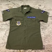 70's U.S.A.F S/S Utility Shirt Size:15 1/2