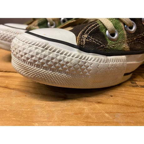 1980s CONVERSE ALL STAR Hi-Cut Sneaker "83 Camo" Made In USA   Size:7