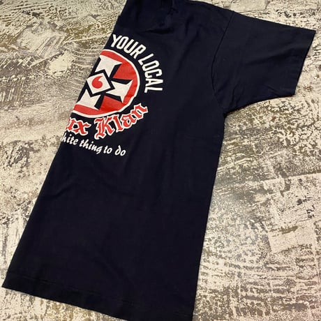 1980s SCREEN STARS S/S "○KK”Print T-Shirt   Size:L
