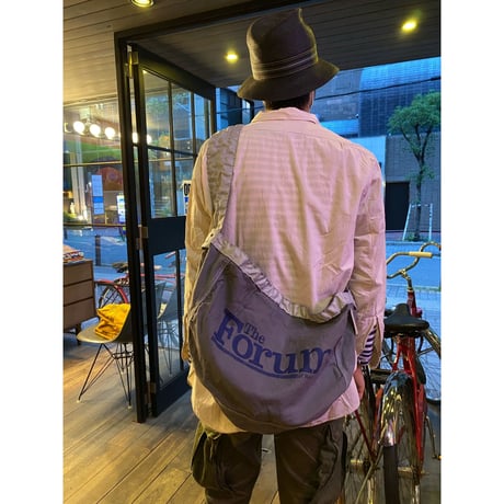 ①"The Forum" Cotton Newspaper Bag