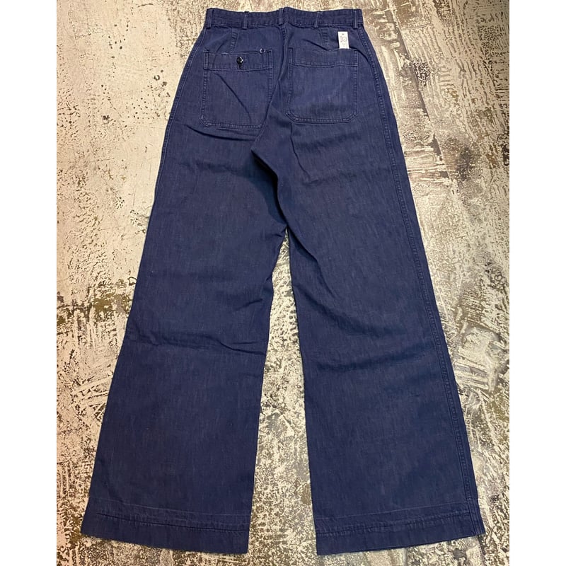 ②1950s U.S.Navy Denim Dungaree Utility Trouser ②1950s U.S.Navy Denim Dungaree Utility Trouser