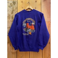 NOS 1988' "Hanes" L/S USS San Jacinto (CG-56) Print Sweat   Size:S