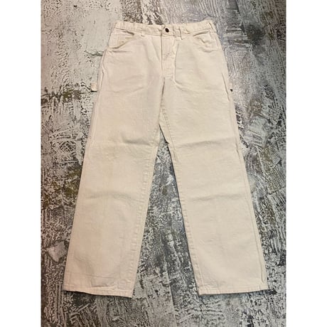 "Dickies" White Cotton Painter Pants   Size:31x30