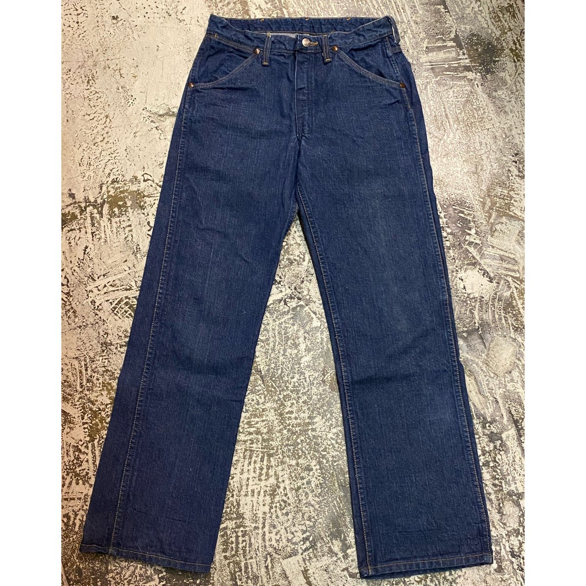 60s Wrangler 11mwz ブルーベル W31 ヴィンテージデニム 60s〜 WRANGLER 11MWZ BELL-TAG 5PKT INDIGO DENIM OLD VINTAGE