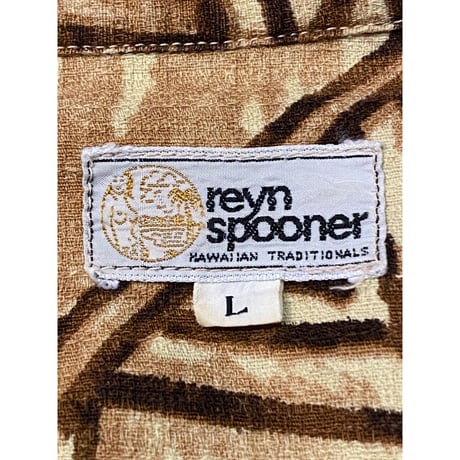 reyn spooner S/S Cotton Hawaiian Shirt   Size:L